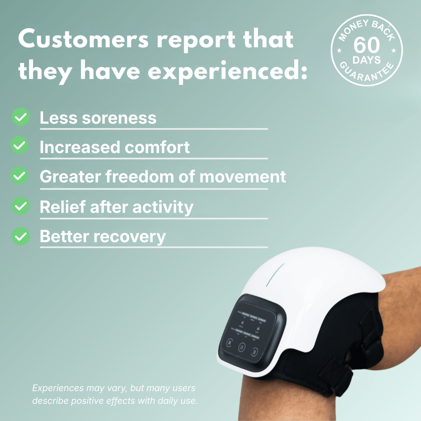 KNEELUX PRO™ Knee Massager