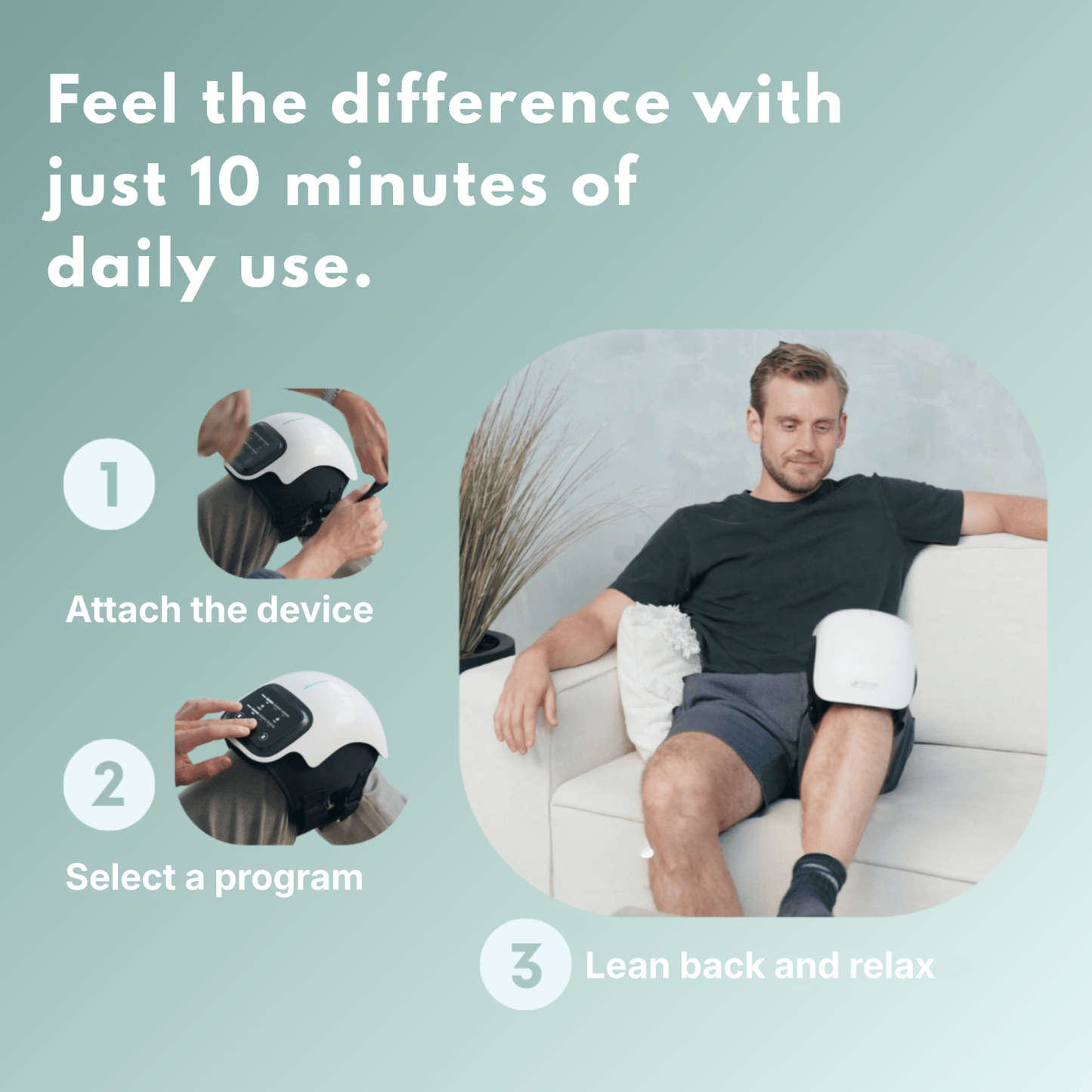 KNEELUX PRO™ Knee Massager